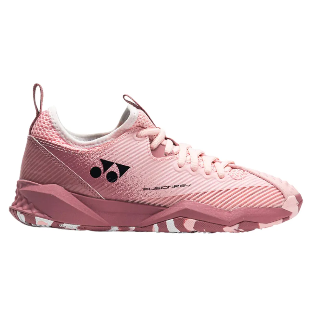 Yonex Fusion Rev 4 Women 2022 Clay Tennis Shoes - Smoke Pink